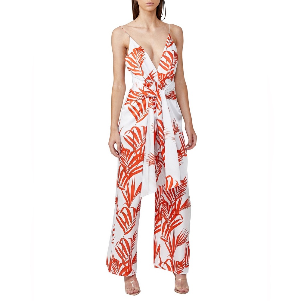 Significant Other Nowhere Jumpsuit, Bright Palm, size 2, NWT